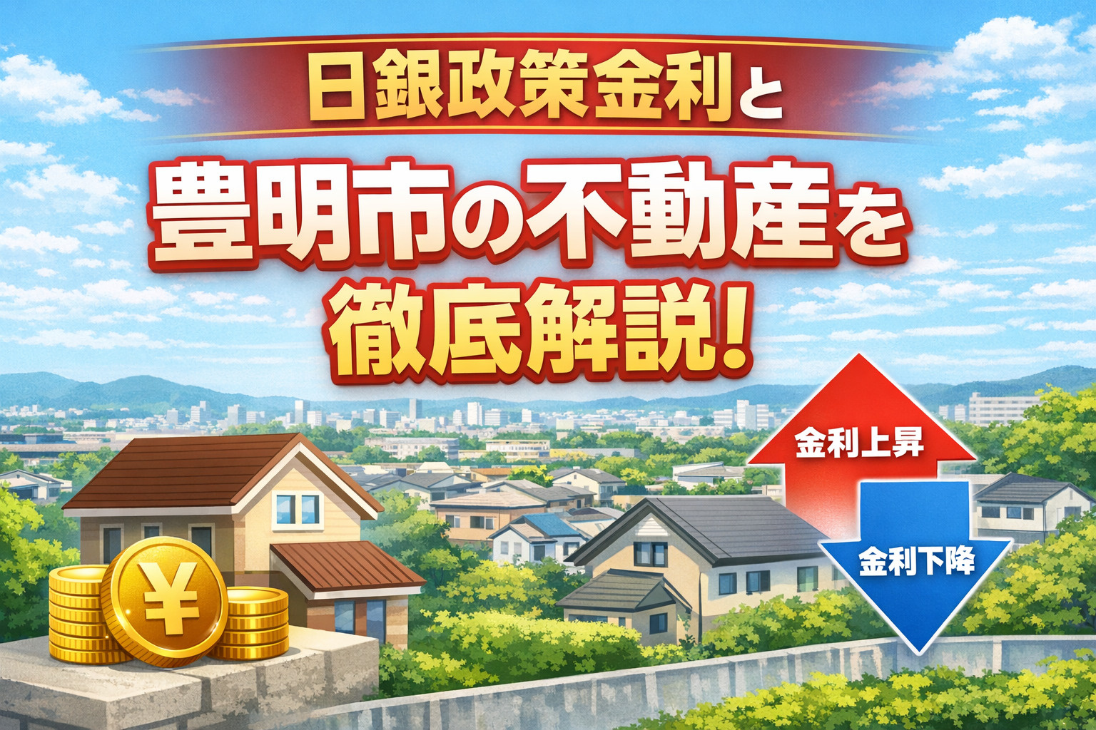 【2026年最新版】日銀政策金利で豊明市の不動産価格はどうな...の画像