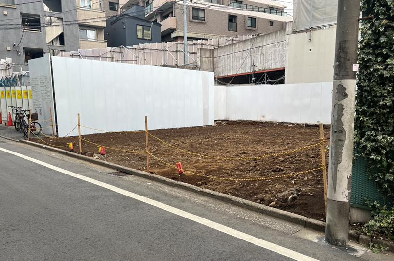 文京区小石川　解体工事完了の画像