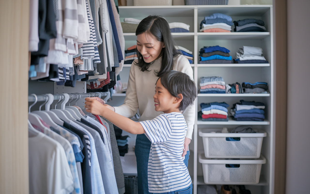 ファミリークローゼットのメリットやデメリットは？子供が大きく...の画像