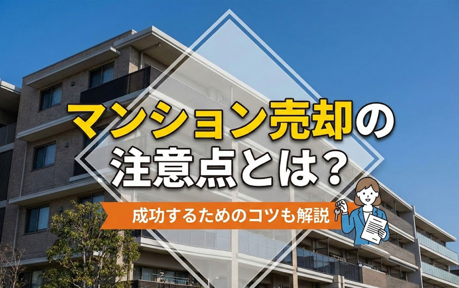 マンション売却の注意点とは？成功するためのコツも解説の画像