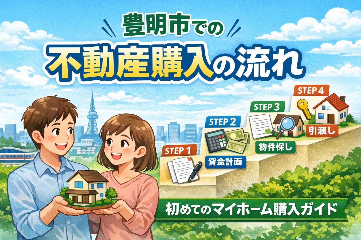 【完全解説】豊明市で不動産を購入する流れ｜初めてのマイホーム...の画像