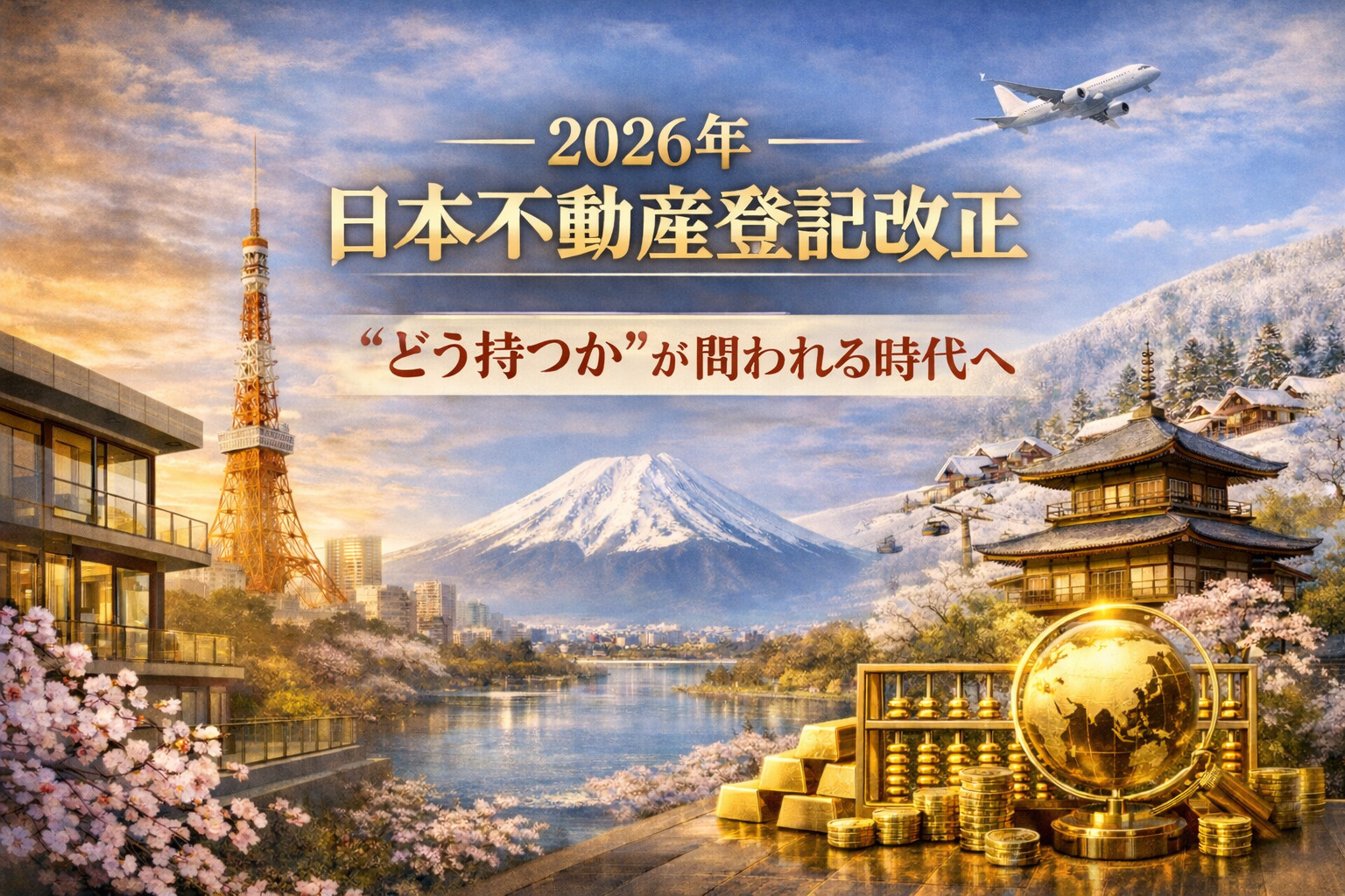 【2026年日本不動産登記改正】日本不動産をどう持つかが問わ...の画像