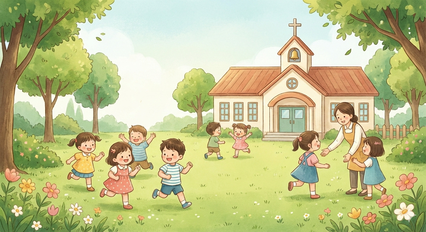 浜松市浜名区にある「聖隷クリストファー大学附属聖隷幼稚園」の...の画像