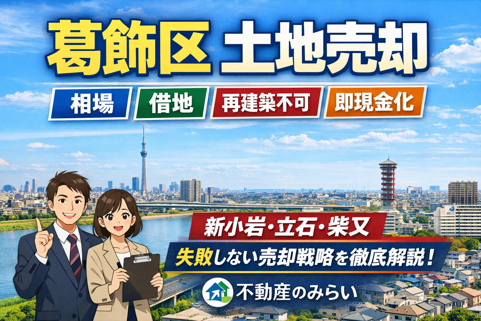 【2026年最新版】葛飾区の土地売却で後悔しない完全ガイド｜...の画像