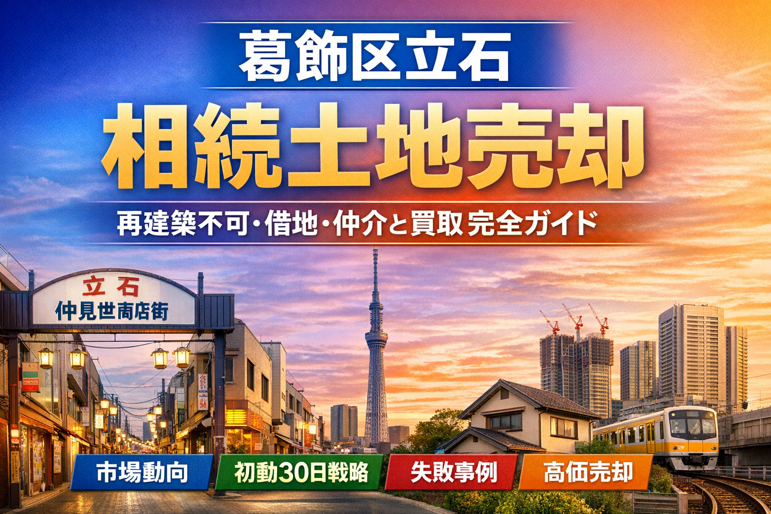 【2026年最新版】葛飾区立石で相続土地を売却する完全ガイド...の画像