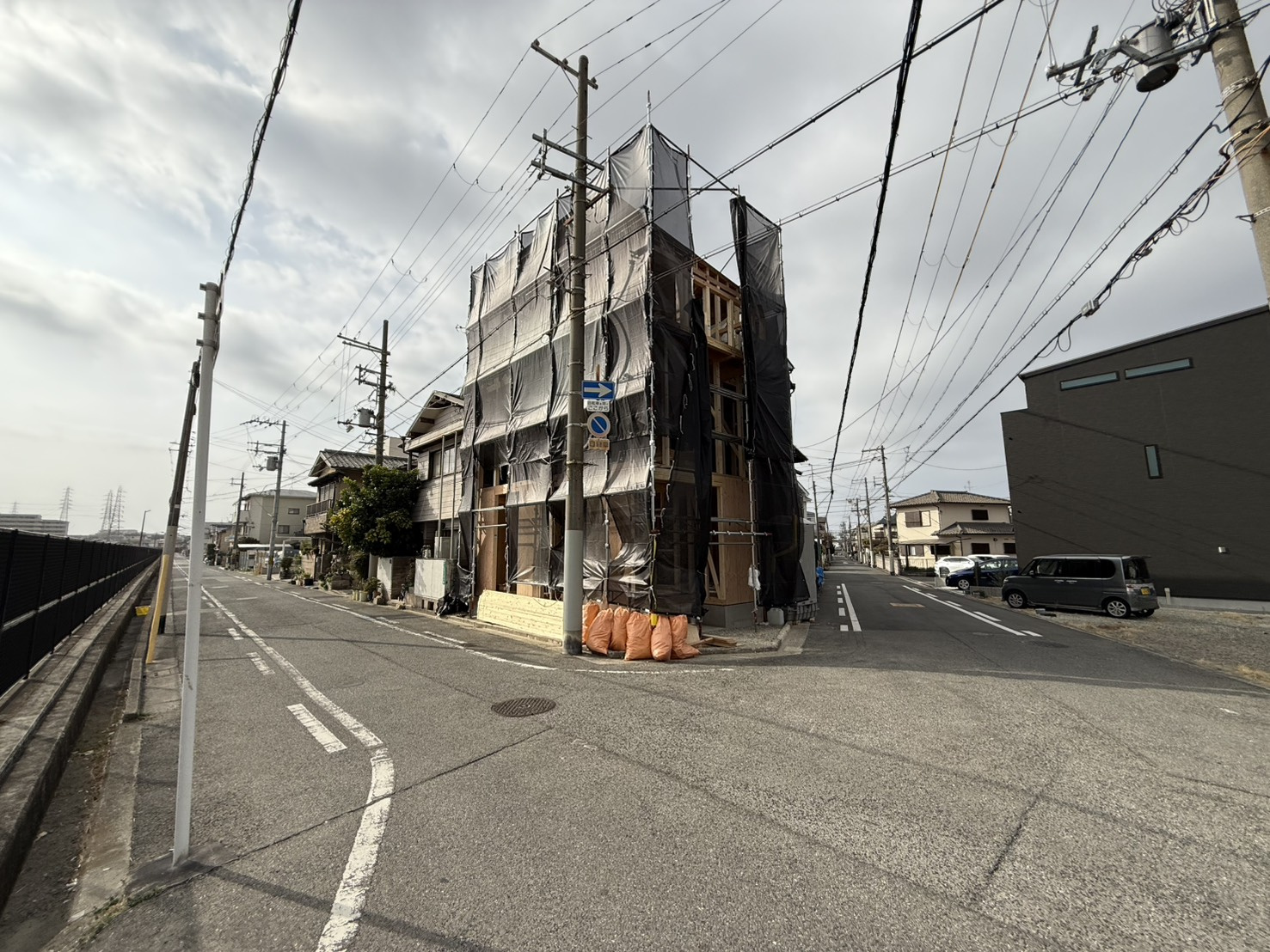【新築建売】堺市堺区香ヶ丘町3丁の新築建売が上棟しました(^...の画像