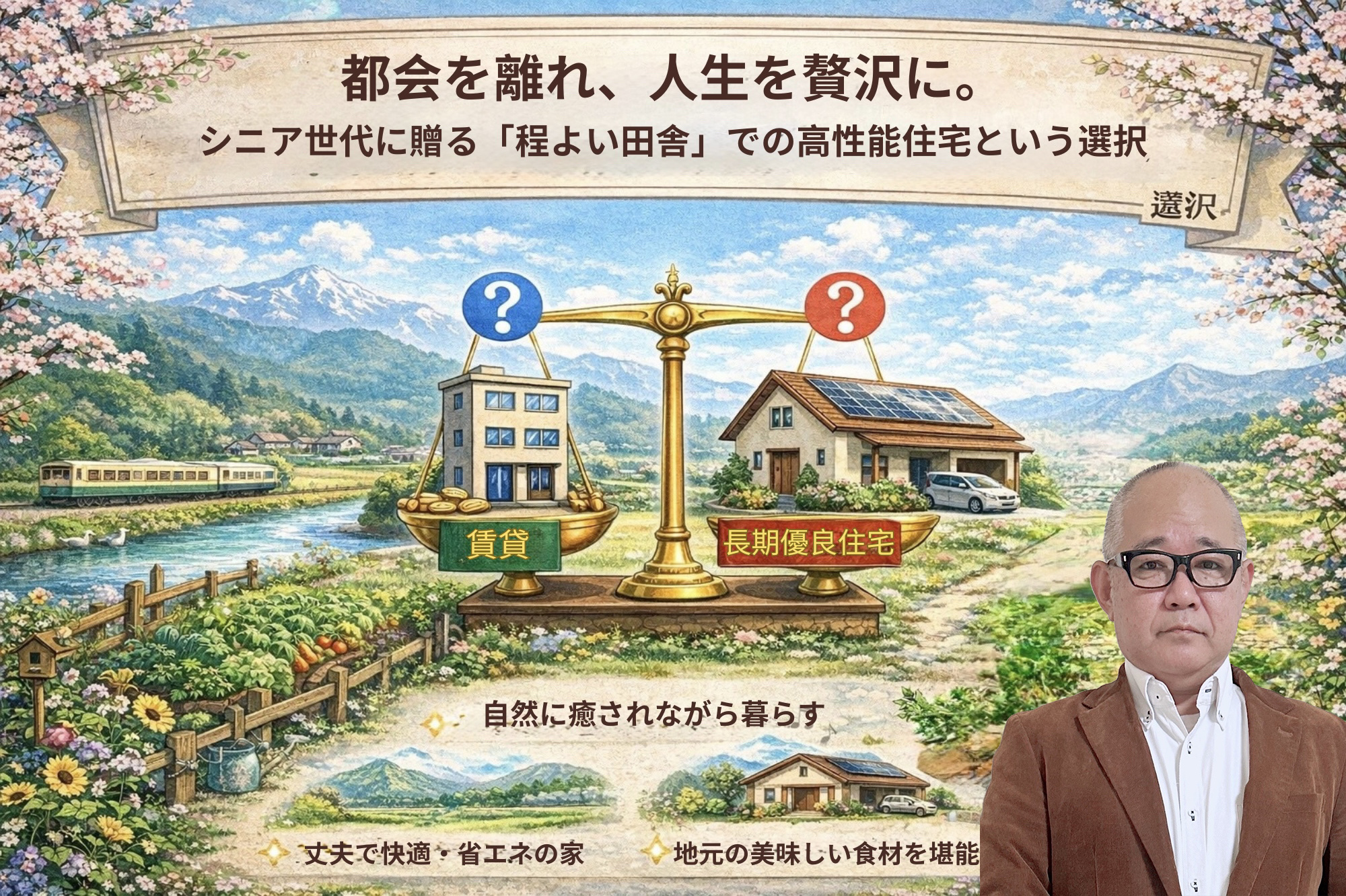 （2026年3月6日）都会を離れ、人生を贅沢に。シニア世代に...の画像