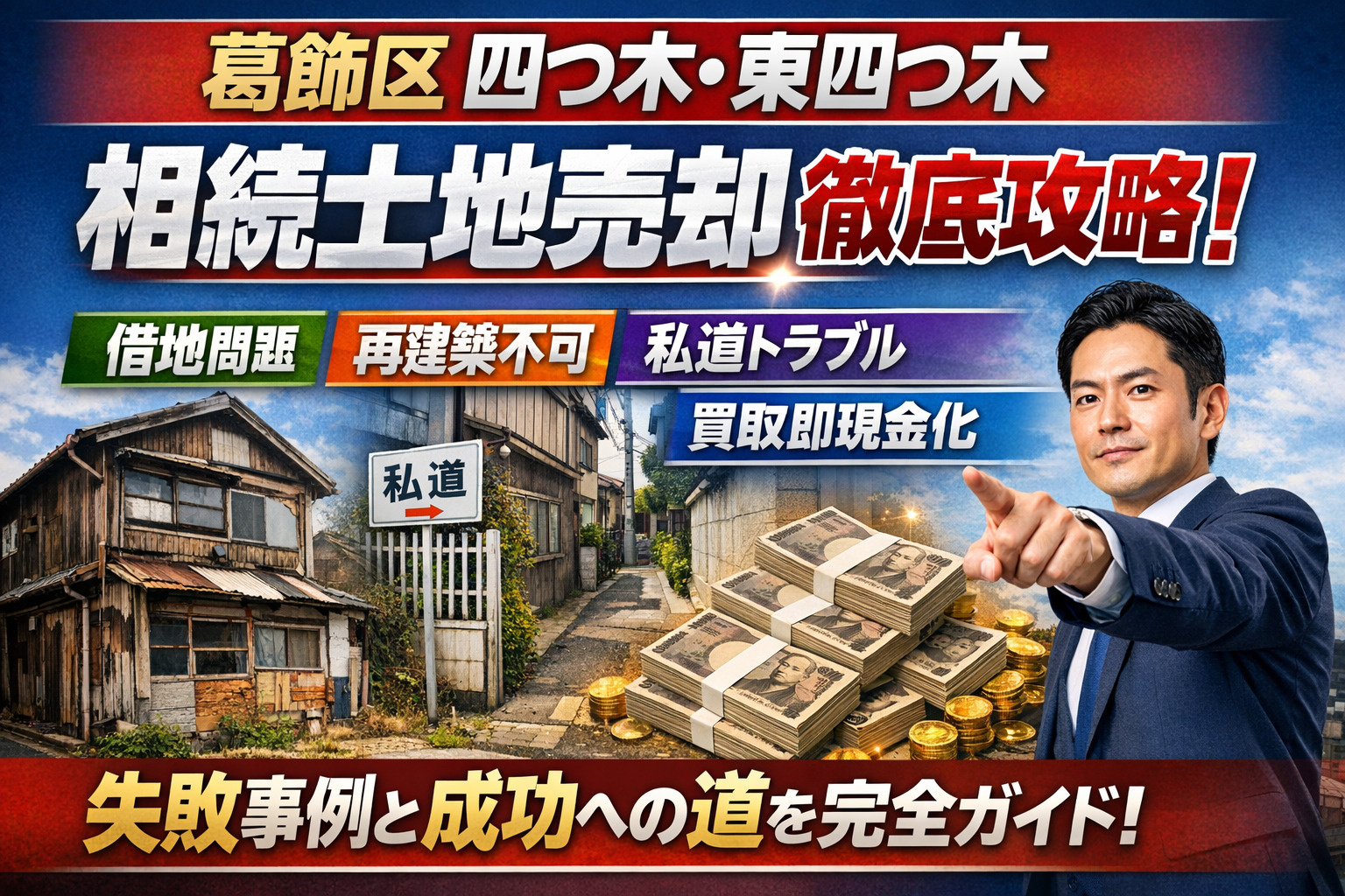 【保存版】葛飾区四つ木・東四つ木の相続不動産売却ガイド｜借地...の画像