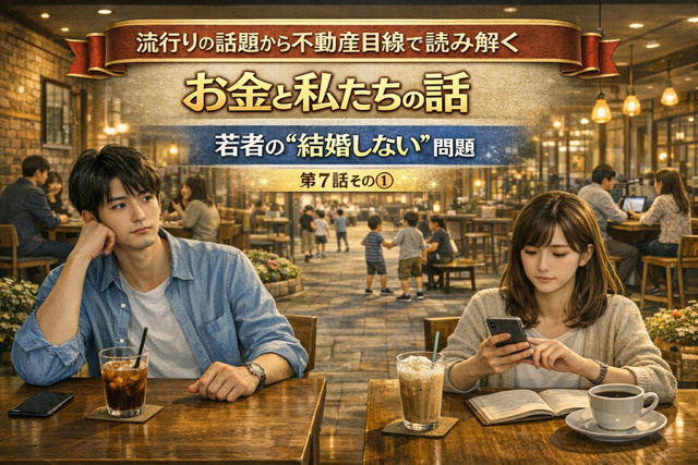 流行りの話題から不動産目線で読み解く  お金と私たちの話シリ...の画像