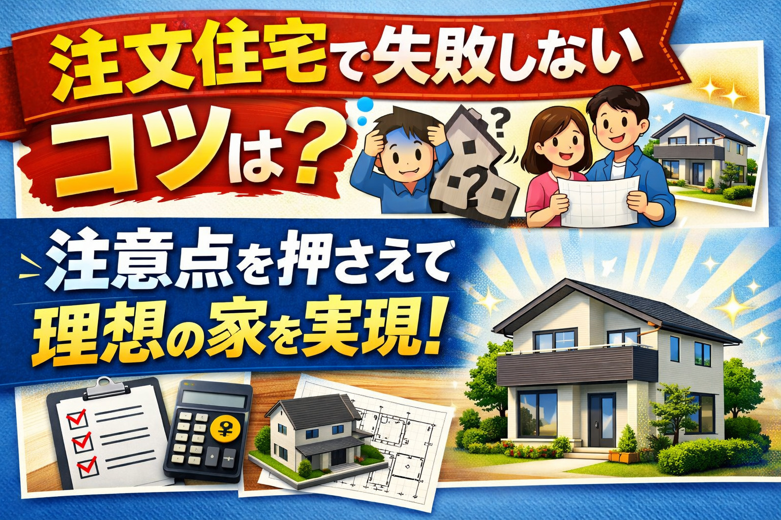 高槻市の注文住宅で失敗しないコツは？注意点を押さえて理想の家...の画像