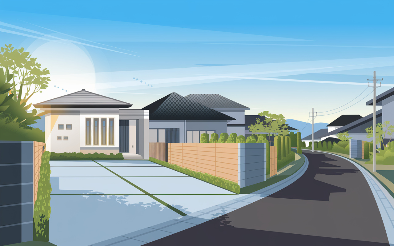 明石市で旗竿地の家づくりを検討中の方必見！ポイントを押さえて...の画像