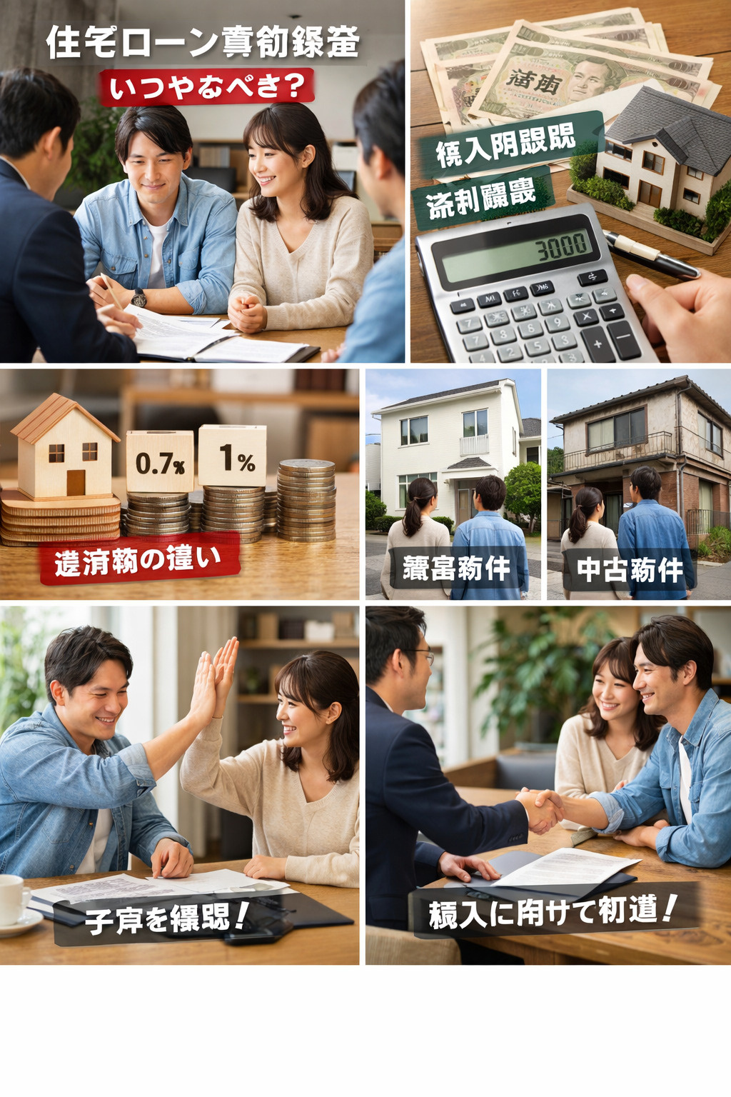 建売新築戸建と中古戸建を検討するなら「事前審査」はいつやるの...の画像