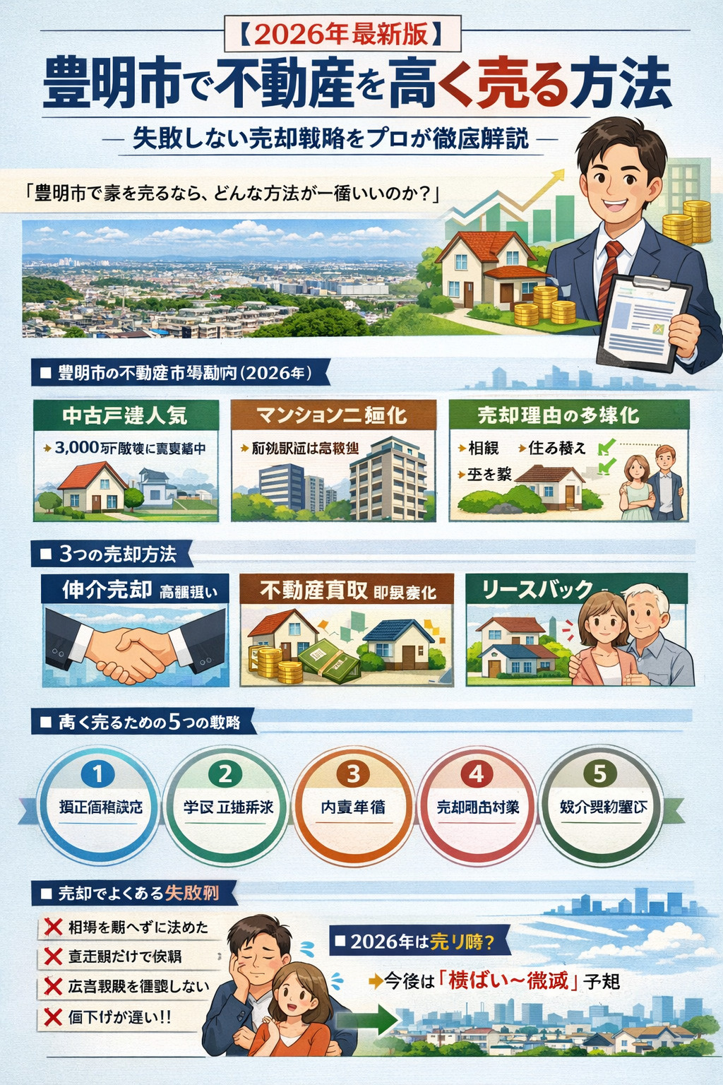 【2026年最新版】豊明市で不動産を高く売る方法 失敗しない...の画像