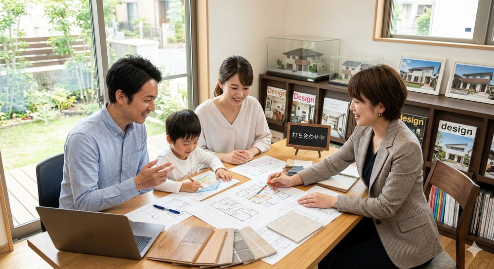 「理想の家を叶える！建築打ち合わせの注意点ガイド」の画像