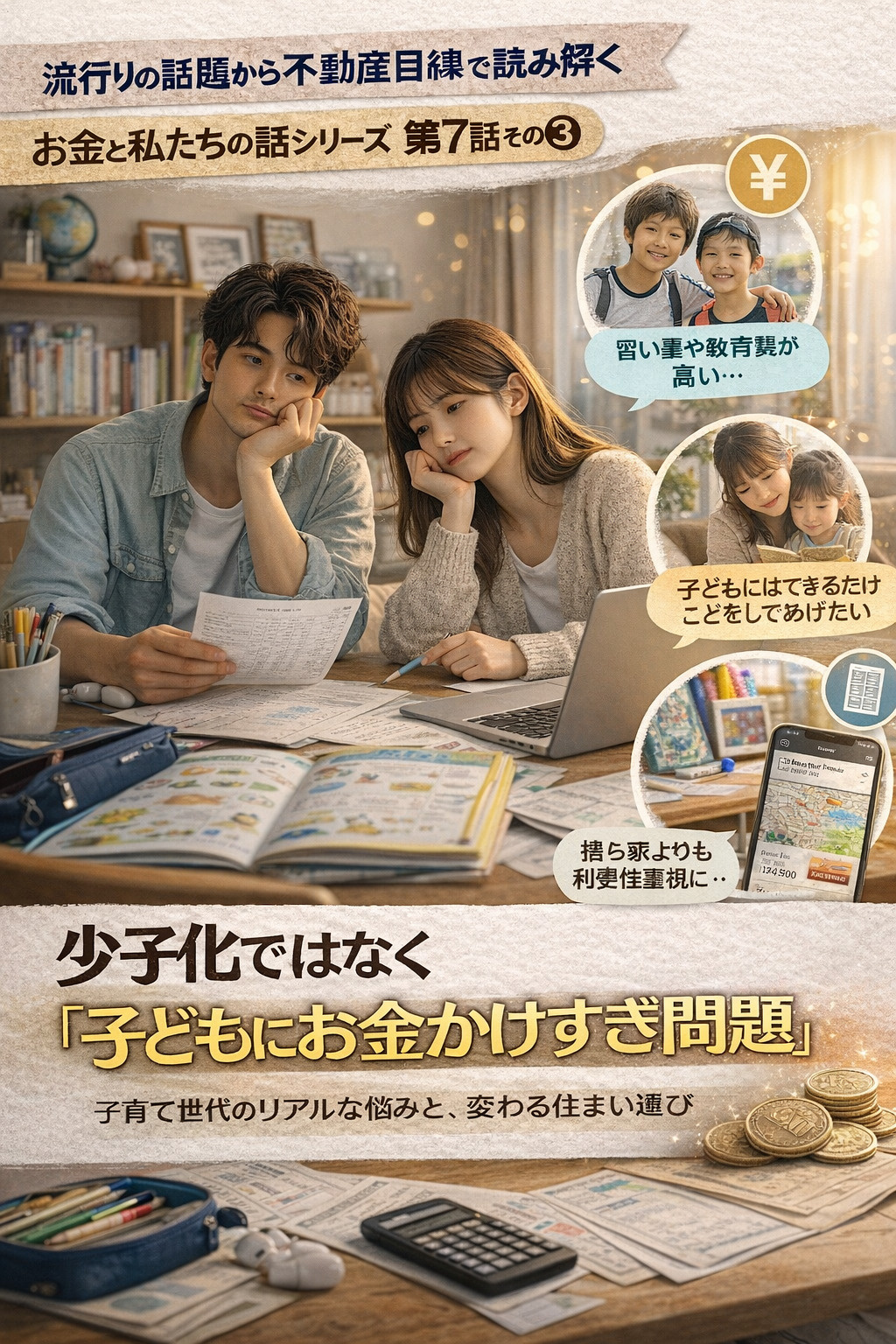 流行りの話題から不動産目線で読み解く お金と私たちの話シリー...の画像
