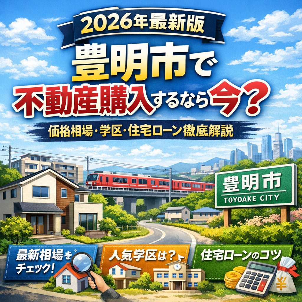 【2026年最新版】豊明市で不動産購入するなら今？ 後悔しな...の画像