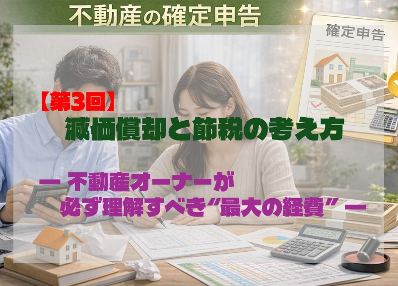 第３回｜減価償却と節税の考え方の画像