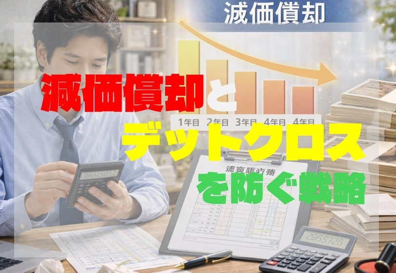 減価償却とデットクロスを防ぐ戦略の画像