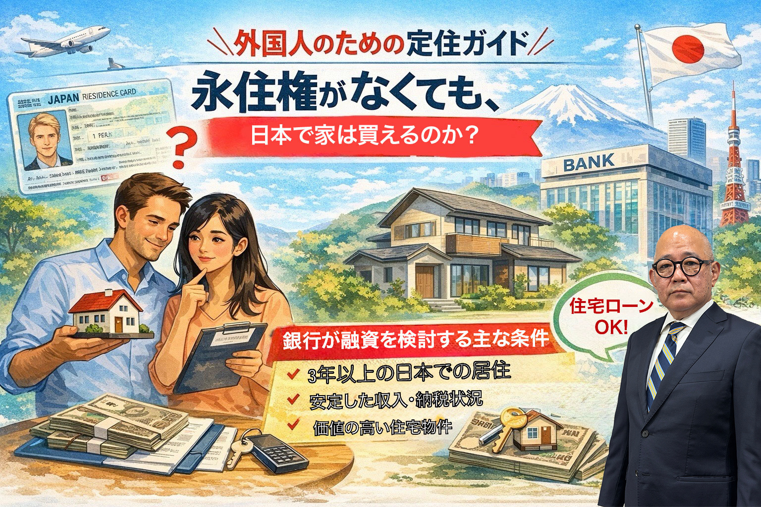 （2026年4月3日）外国人のための定住ガイド：永住権がなく...の画像