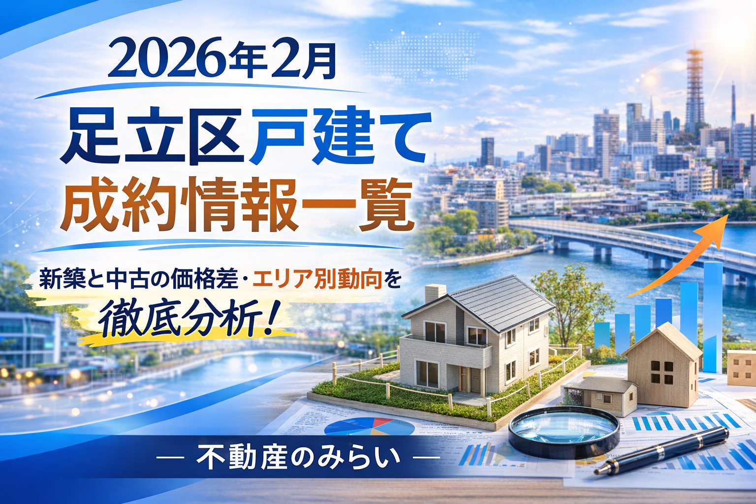 【2026年2月】足立区戸建て成約情報一覧 新築と中古の価格...の画像