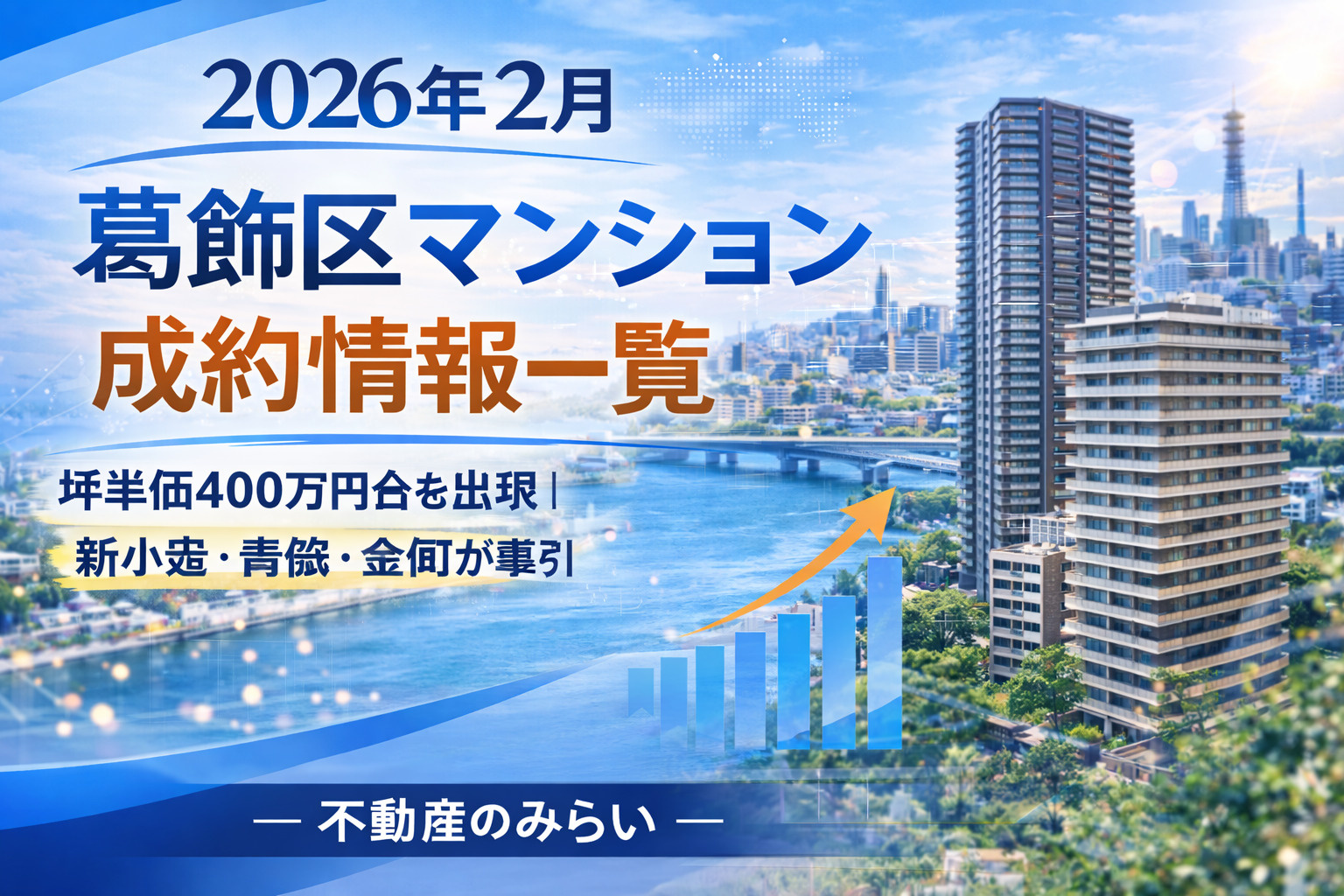 【2026年2月】葛飾区マンション成約情報一覧  坪単価40...の画像