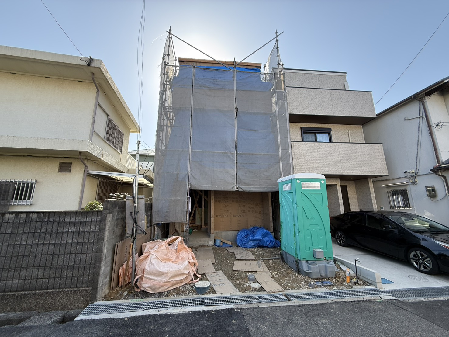 【新築建売】泉大津市下条町の新築建売が上棟しました(^^)v...の画像
