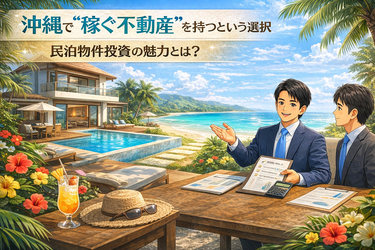 沖縄で“稼ぐ不動産”を持つという選択｜民泊物件投資の魅力とは...の画像