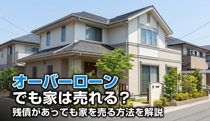 【2026年】オーバーローンでも家は売れる？残債があっても家...の画像