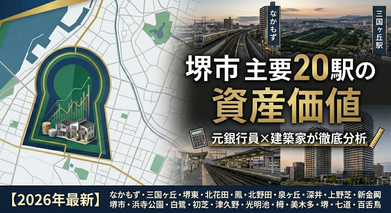 【2026年最新】堺市の資産価値を徹底解剖！元銀行員×建築家...の画像