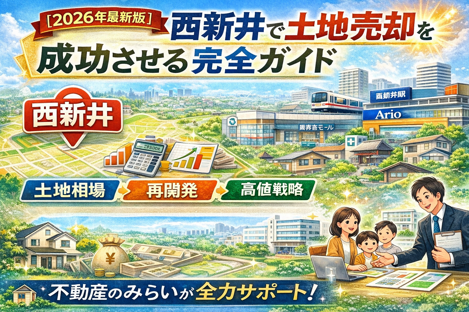 【2026年最新版】西新井で土地売却を成功させる完全ガイド｜...の画像