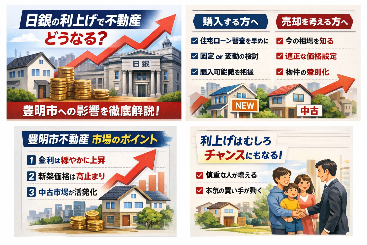 【2026年最新版】日銀の利上げで不動産はどうなる？豊明市の...の画像