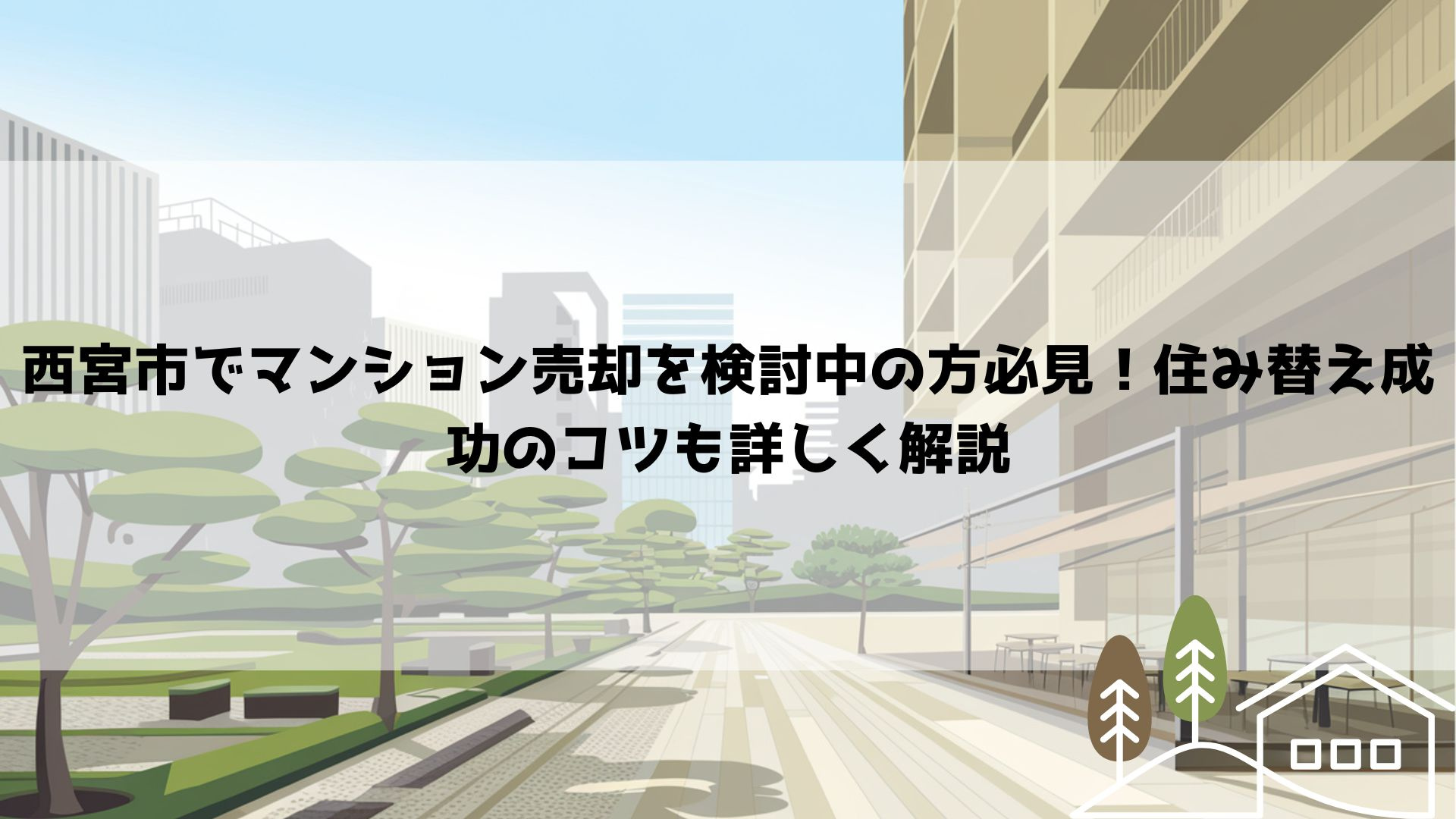 西宮市でマンション売却を検討中の方必見！住み替え成功のコツも...の画像