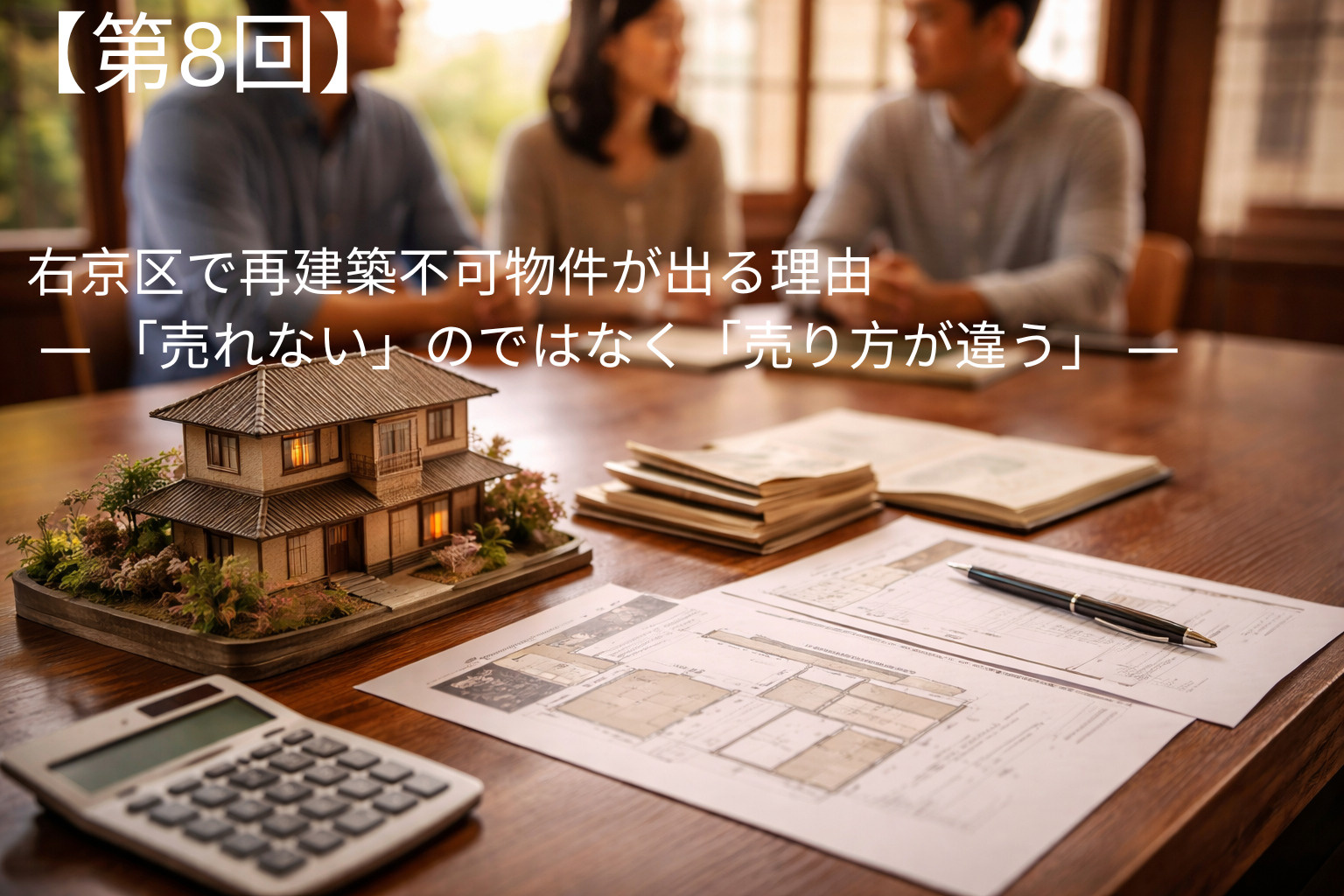 右京区で再建築不可物件が出る理由 ― 「売れない」のではなく...の画像