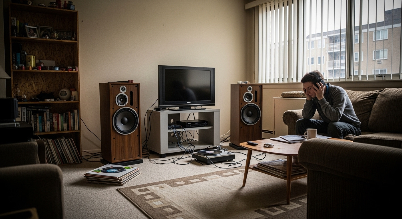 スピーカーの音、隣に筒抜け？賃貸でスピーカーを使う前に知って...の画像