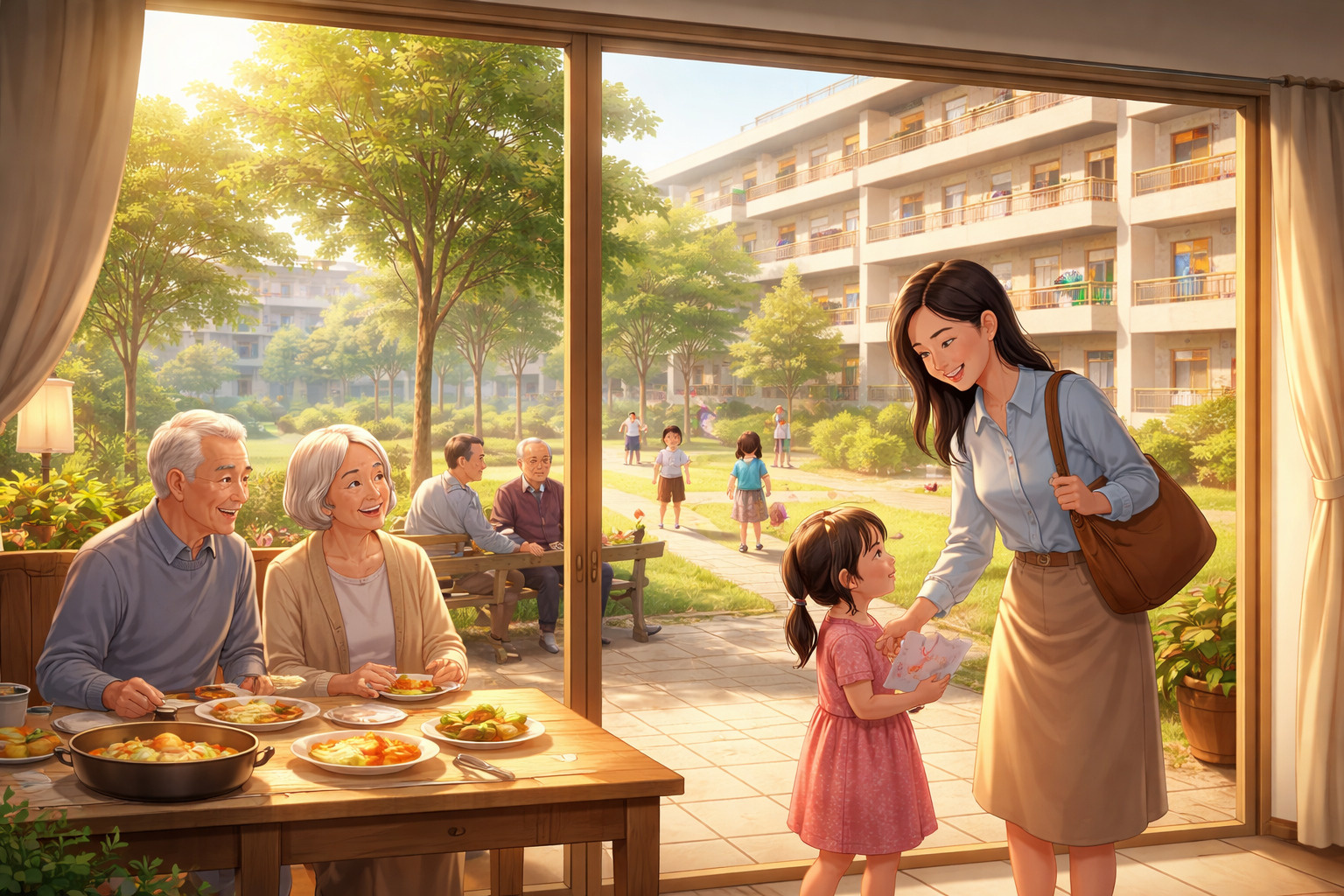 外国人団地に見る三世代共生 ― 海を越えた家族支援のかたちの画像