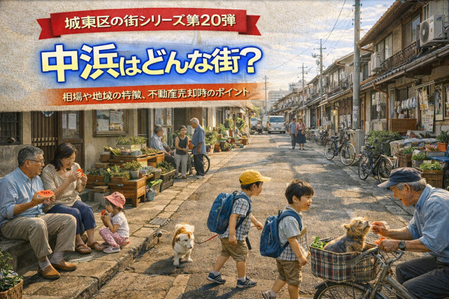大阪市城東区中浜で不動産売却するコツは？地域の特徴や相場環境...の画像