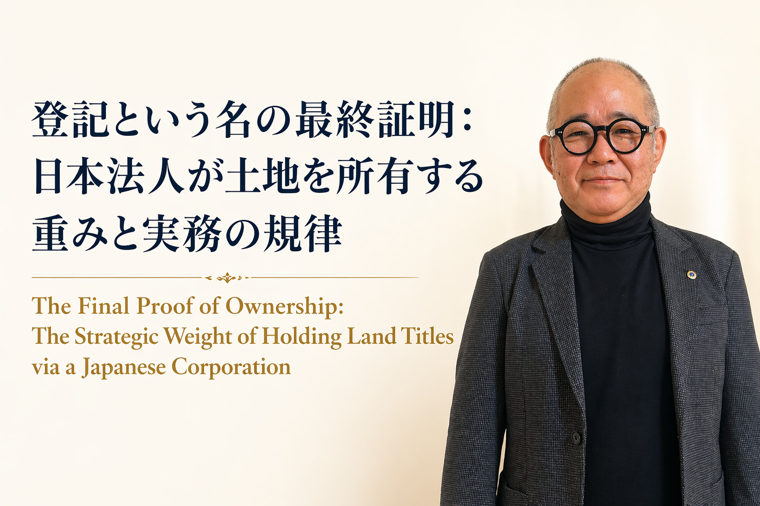 （2026年6月19日）⑨ 登記という名の最終証明：日本法人...の画像