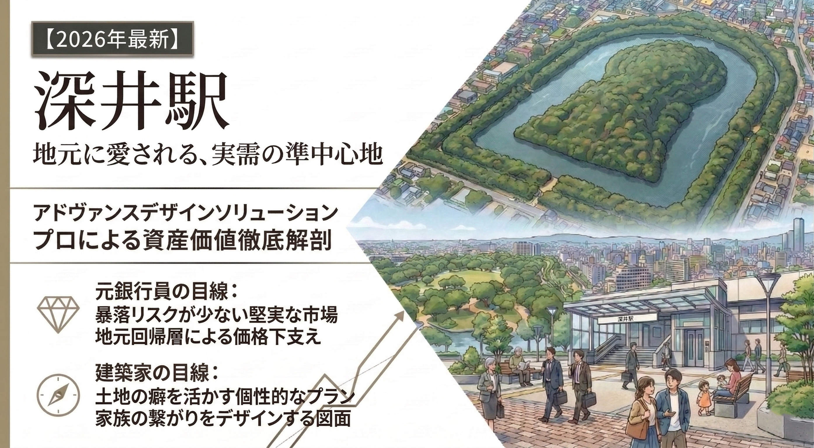 【深井駅編】実需が支える「堺の準中心地」。価格安定性と住みや...の画像