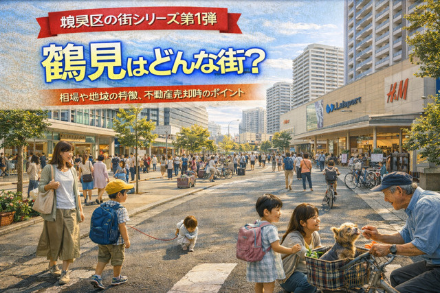 大阪市鶴見区で不動産売却を検討中の方必見！鶴見の相場や環境ポ...の画像