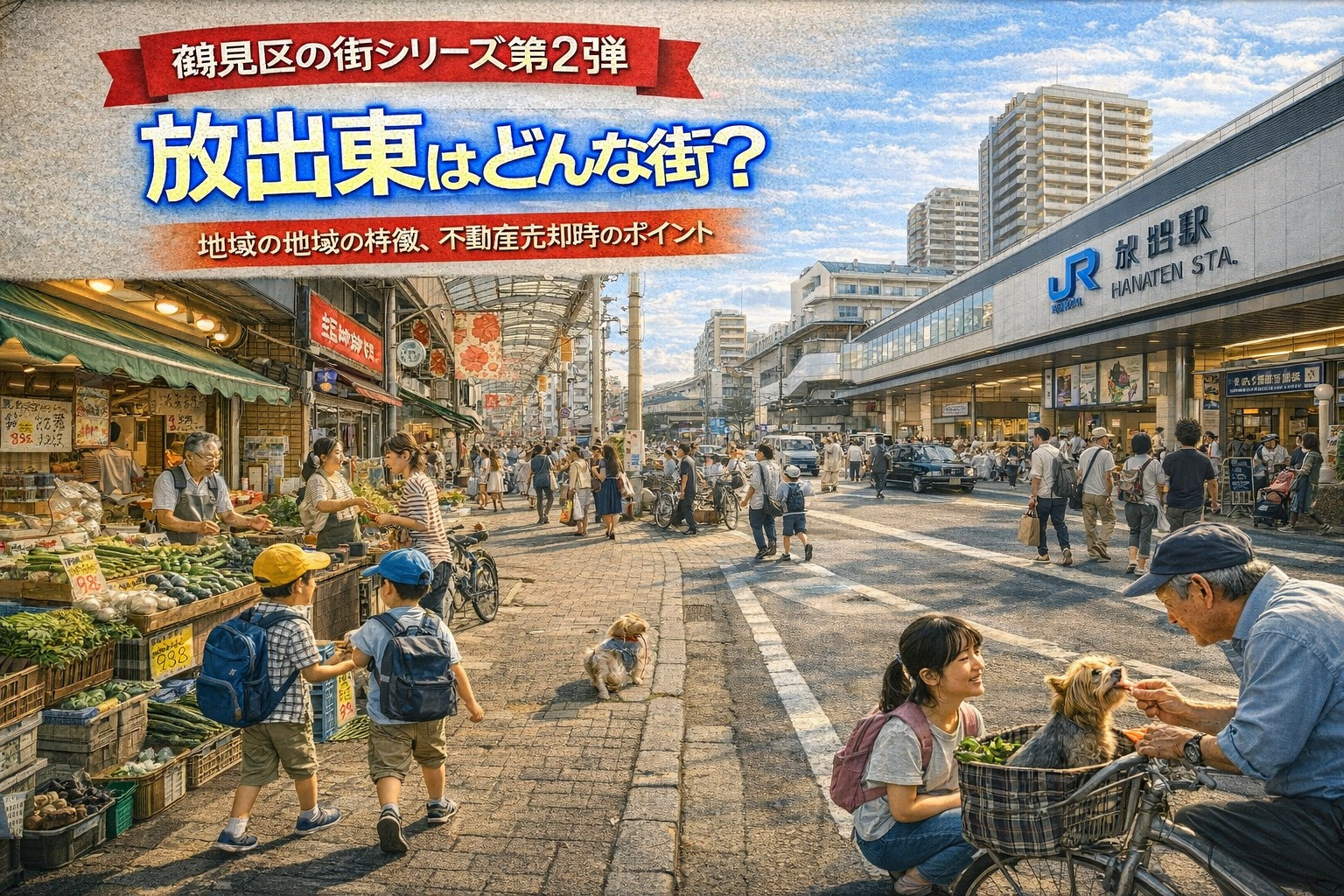 大阪市鶴見区放出東の不動産売却のポイントは？相場や地域の特徴...の画像