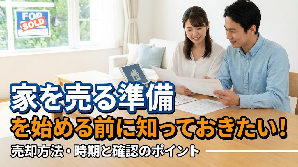家を売る準備を始める前に知っておきたい！売却方法・時期と確認...の画像
