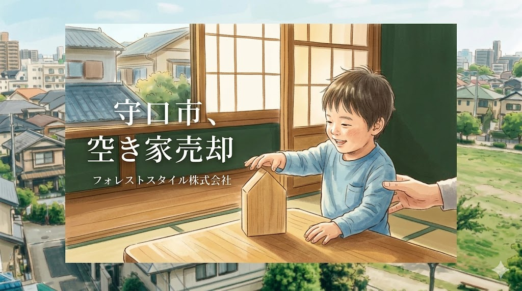 守口市、 あの日々が眠る家を 「生きた資産」として 繋ぐため...の画像