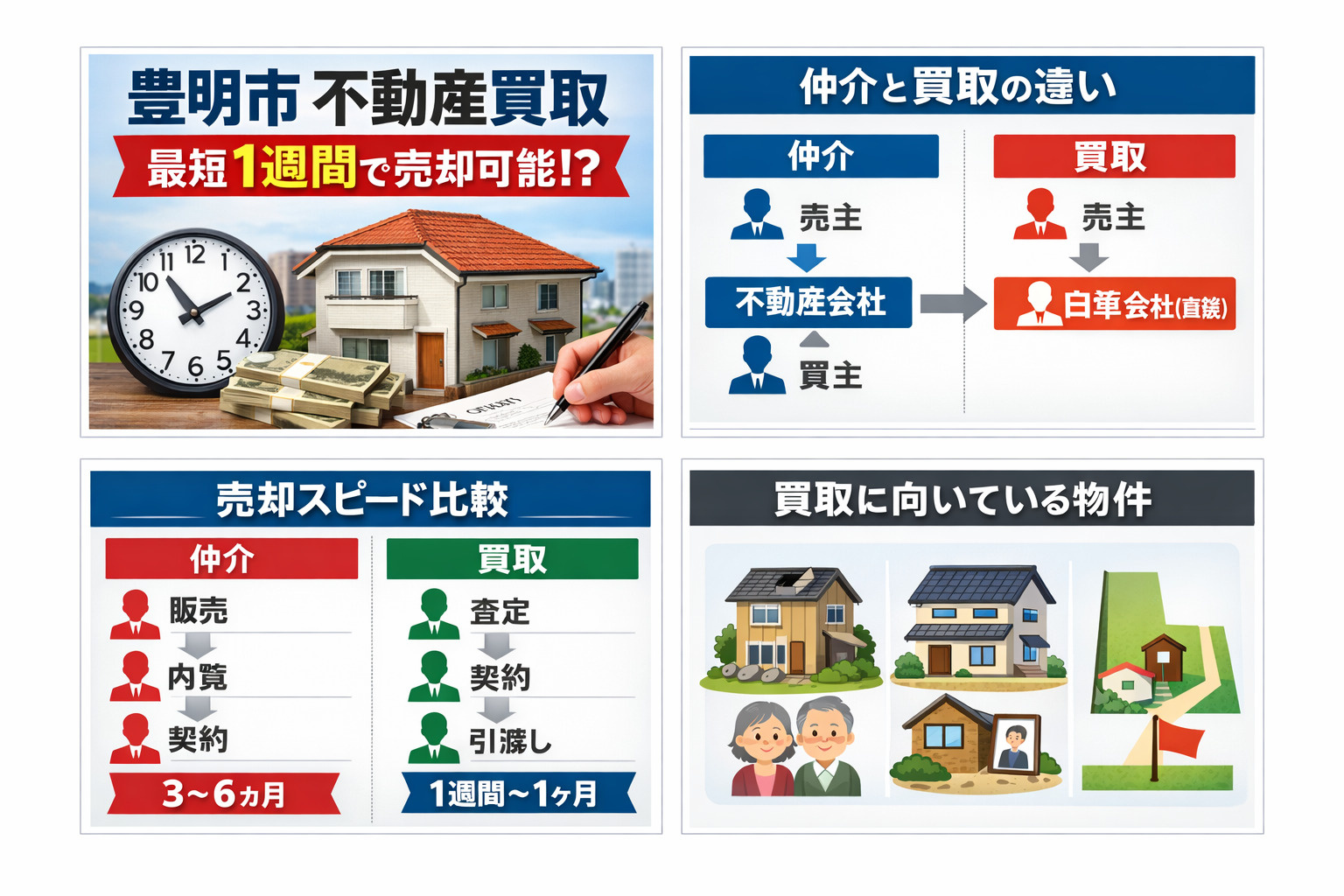 【豊明市の不動産買取】早く家を売りたい方へ｜相場・仲介との違...の画像