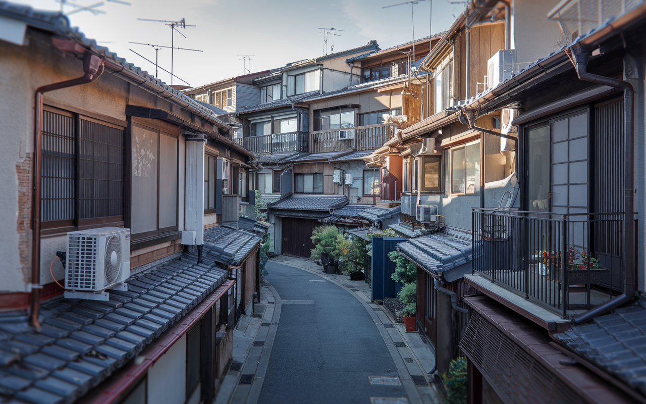 密集住宅地で長屋を売る時の注意点は？大阪で後悔しない方法もご...の画像