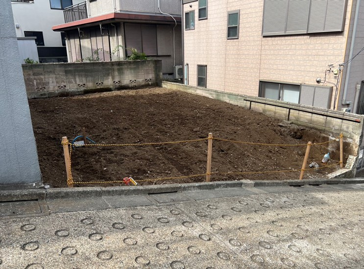 板橋区中台　解体工事完了の画像