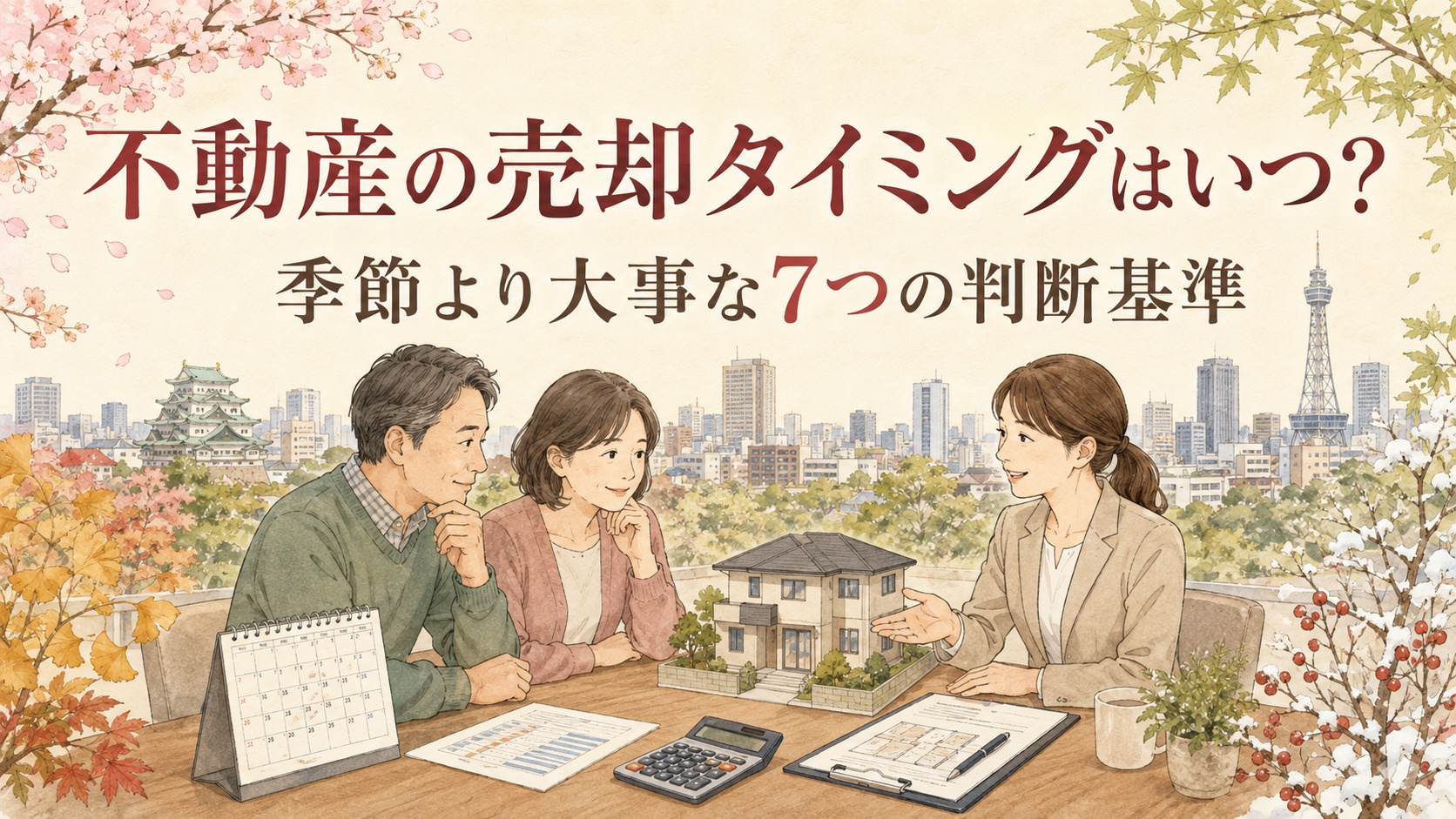 不動産の売却タイミングはいつ？季節より大事な7つの判断基準の画像