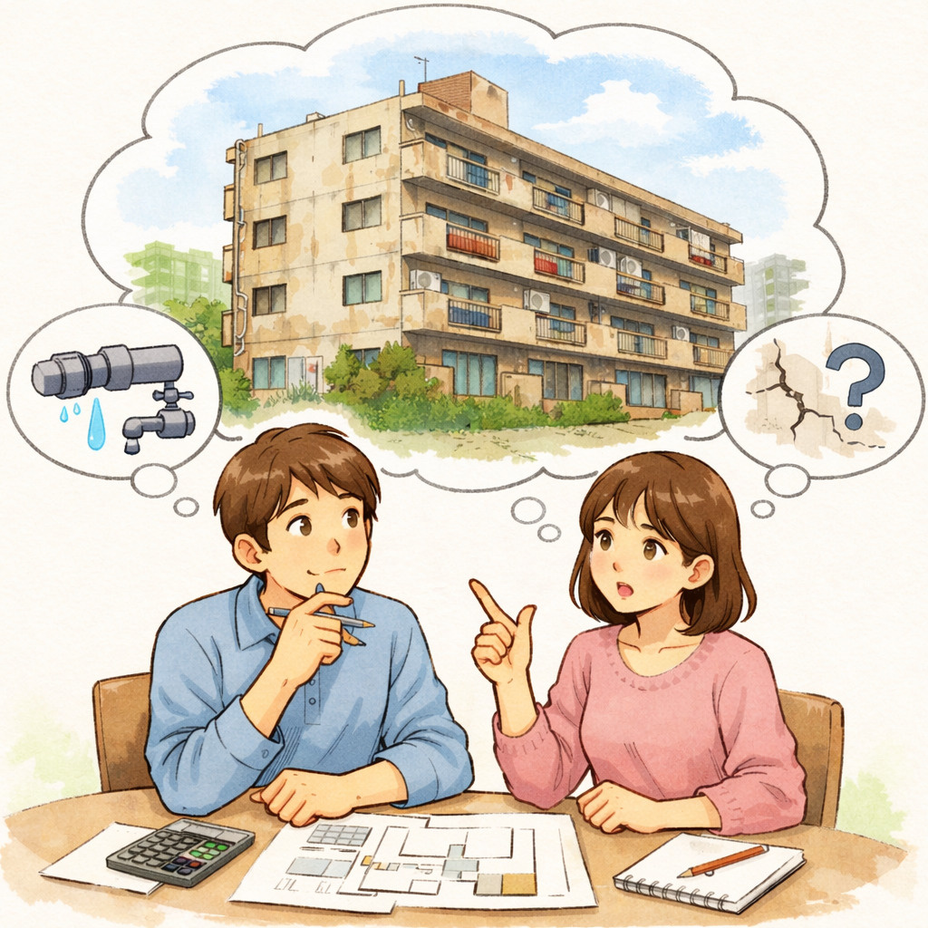 築年数の古いマンションを購入する際の注意点とは？後悔しないた...の画像