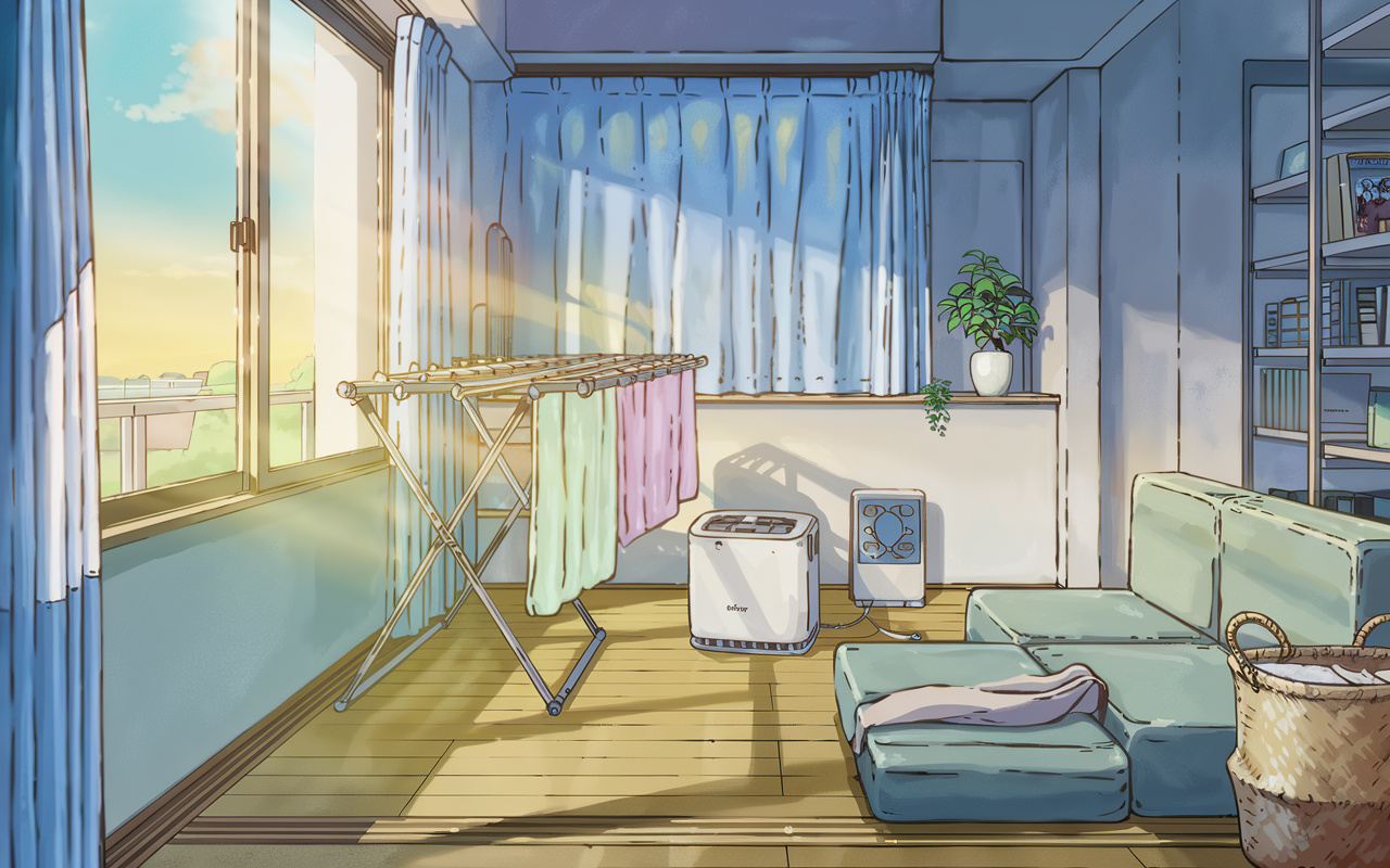 賃貸でもできる花粉症対策！室内干しや便利グッズで快適な暮らし...の画像