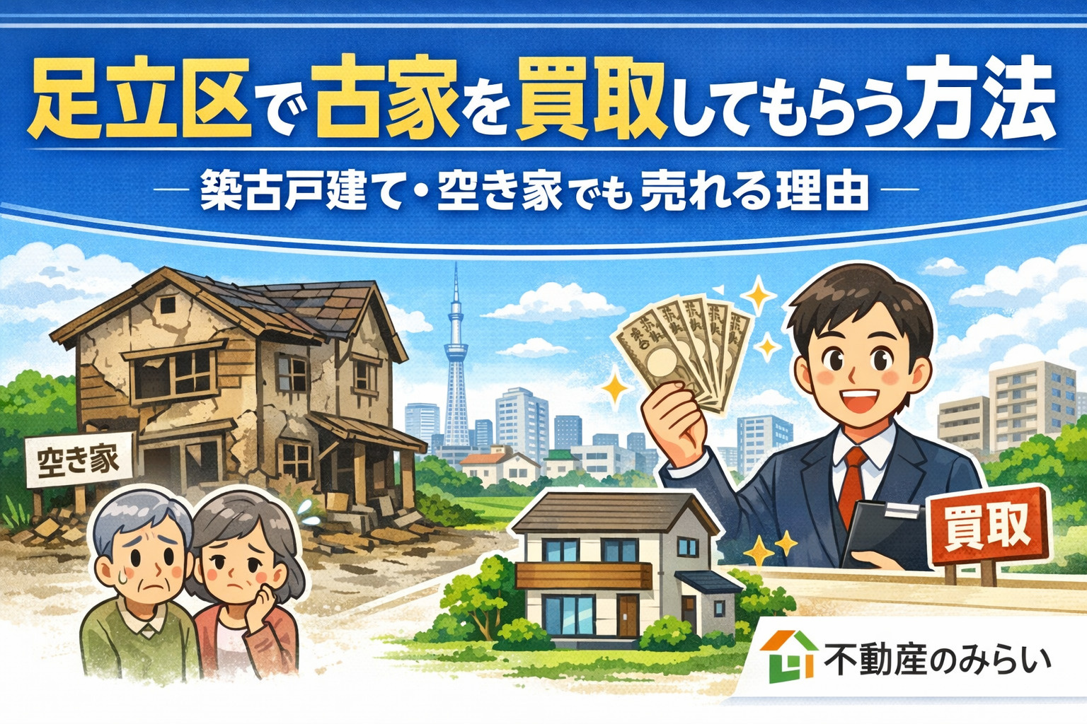 【2026年最新版】足立区で古家を買取してもらう方法｜築古戸...の画像