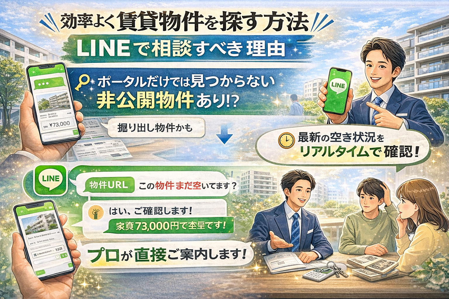 八王子の賃貸物件を効率よく探す方法の画像